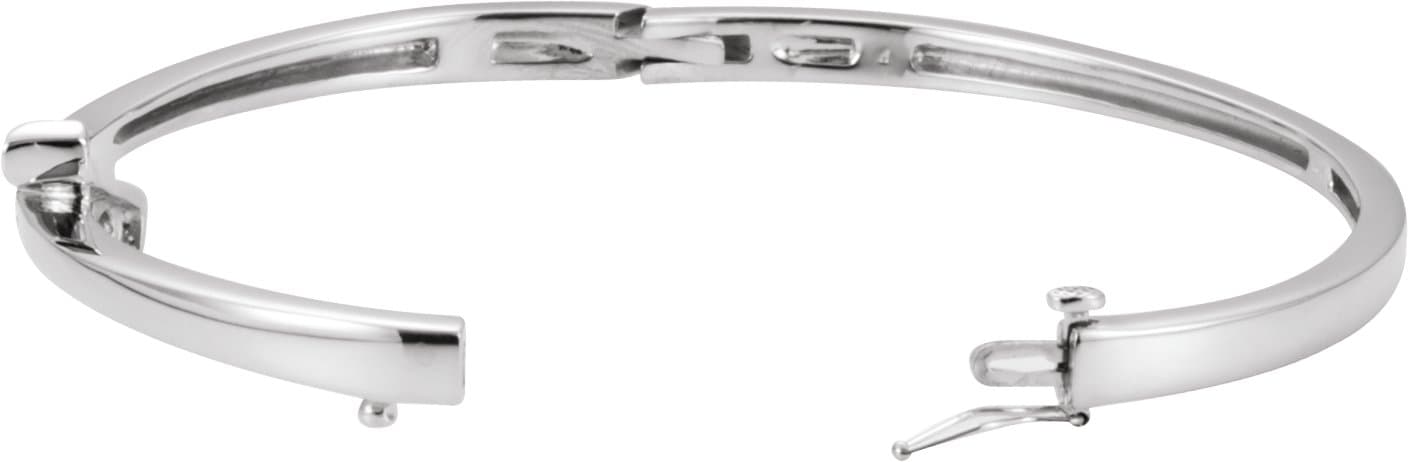Journey Hinged Bangle Bracelet view 2