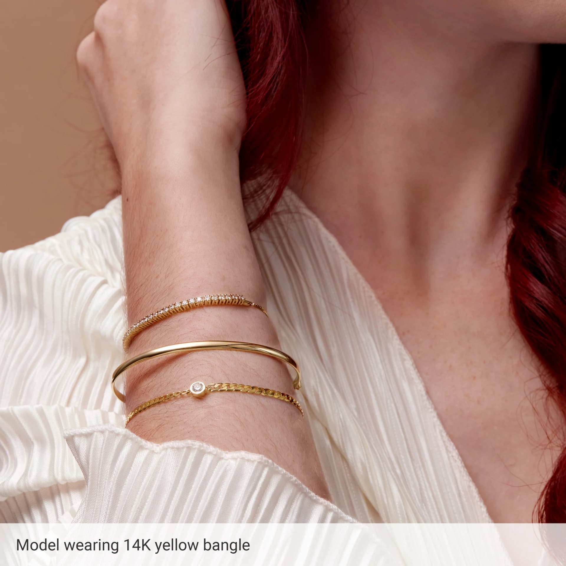 Endless Bangle Bracelet, view 4