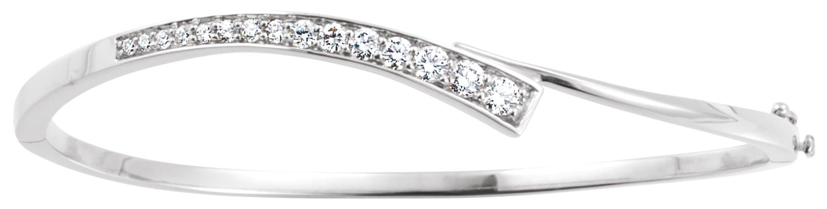 Accented Bangle Bracelet view 2