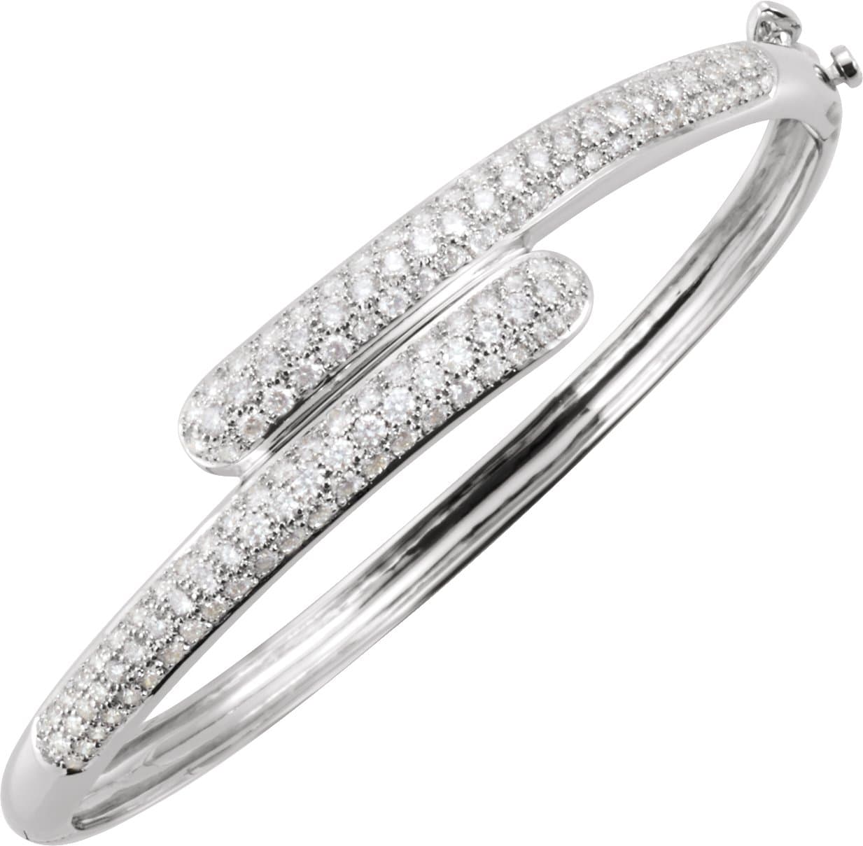 Pavé-Style Bangle Bracelet view 3