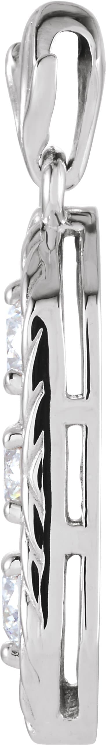 Three-Stone Pendant view 2