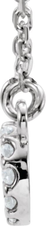 Infinity Necklace or Center view 2