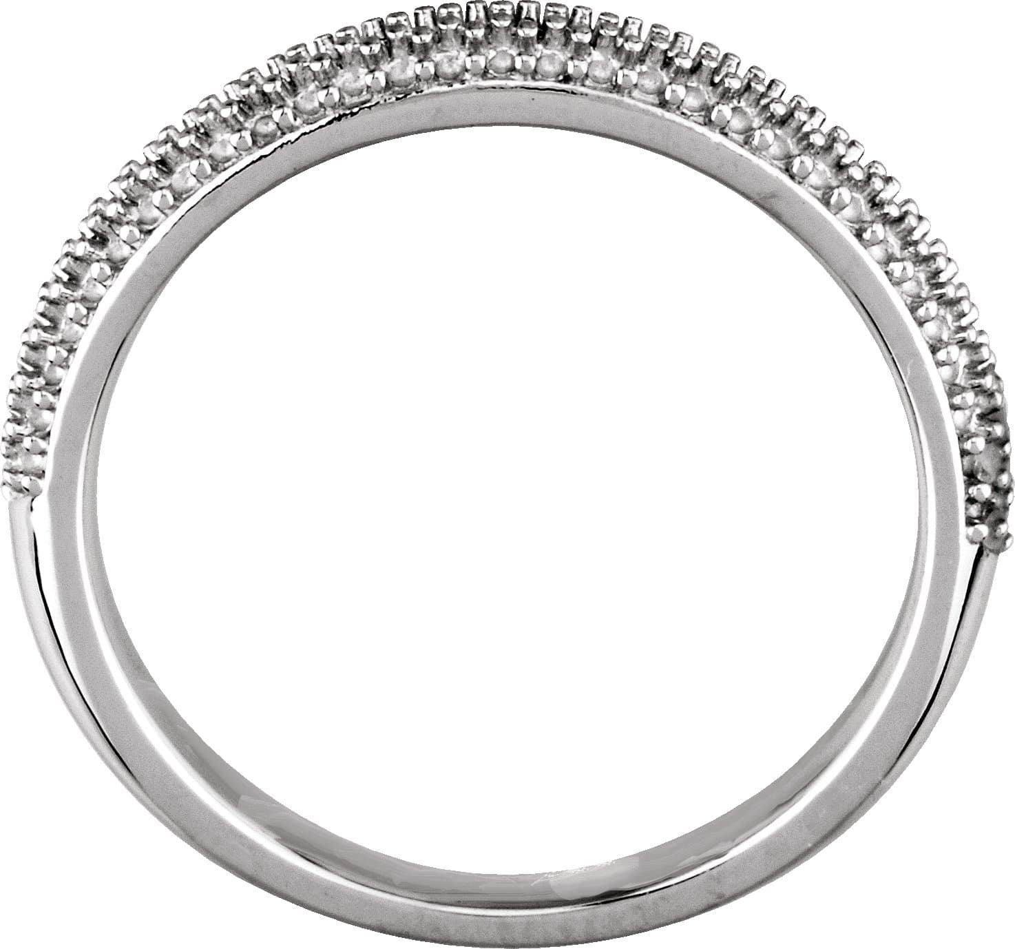 Hidden Halo-Style Engagement Ring or Band view 2