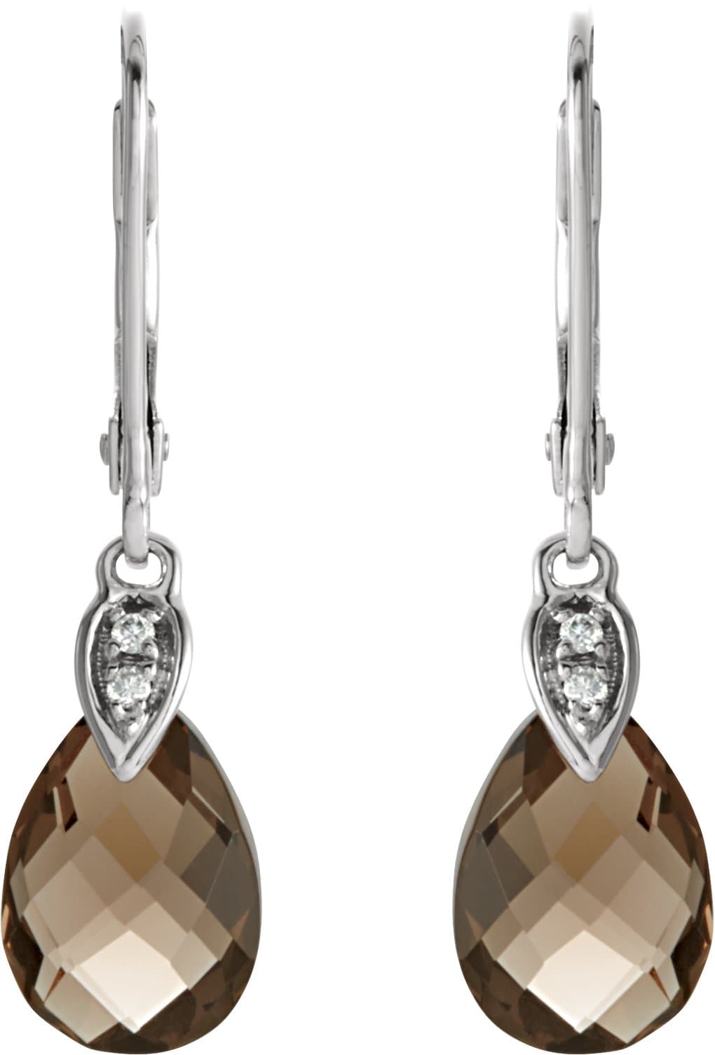 Accented Briolette Earrings view 2