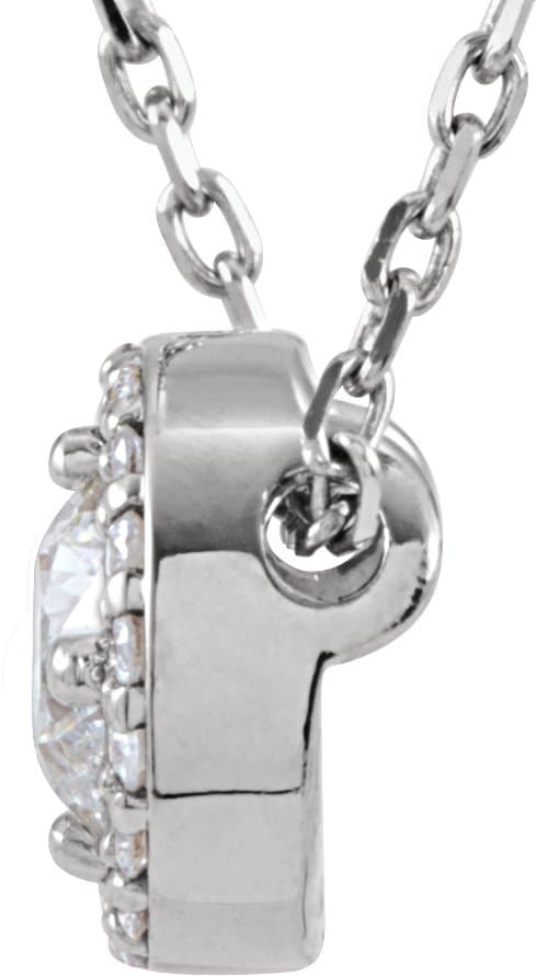 Halo-Style Necklace or Pendant view 2