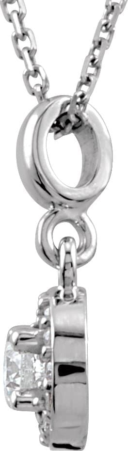 Halo-Style Necklace or Pendant view 2