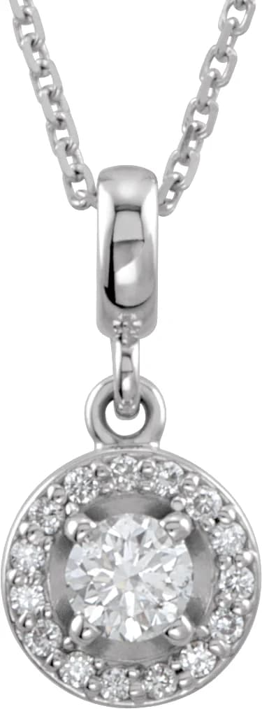 Halo-Style Necklace