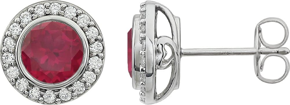 Halo-Style Earrings view 1