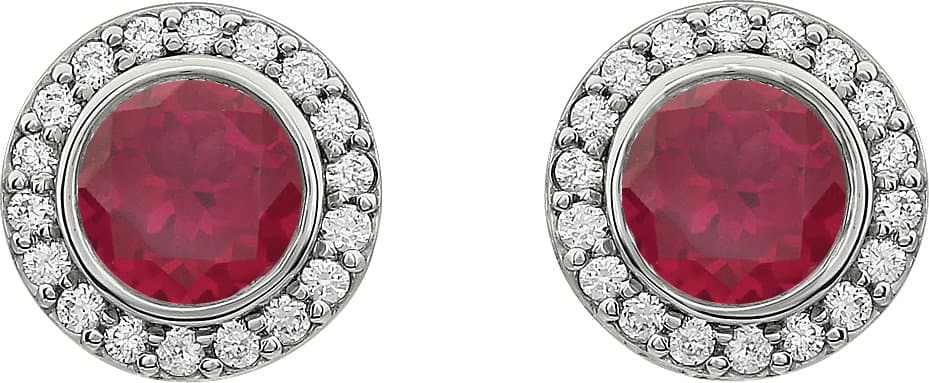 Halo-Style Earrings view 2