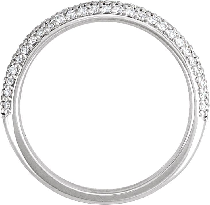 Hidden Halo-Style Engagement Ring or Band view 2