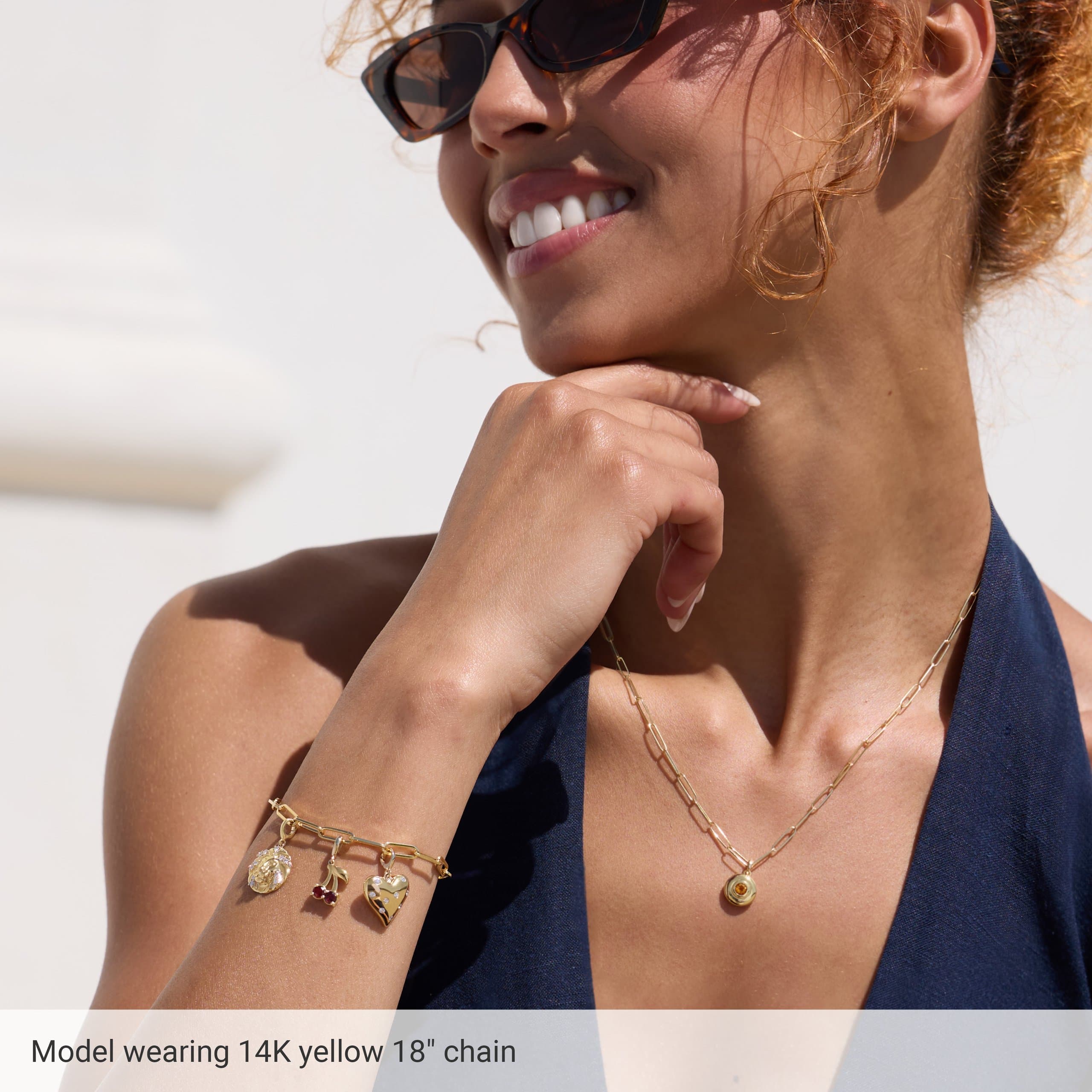 2.6 mm Paperclip-Style Chain view 2