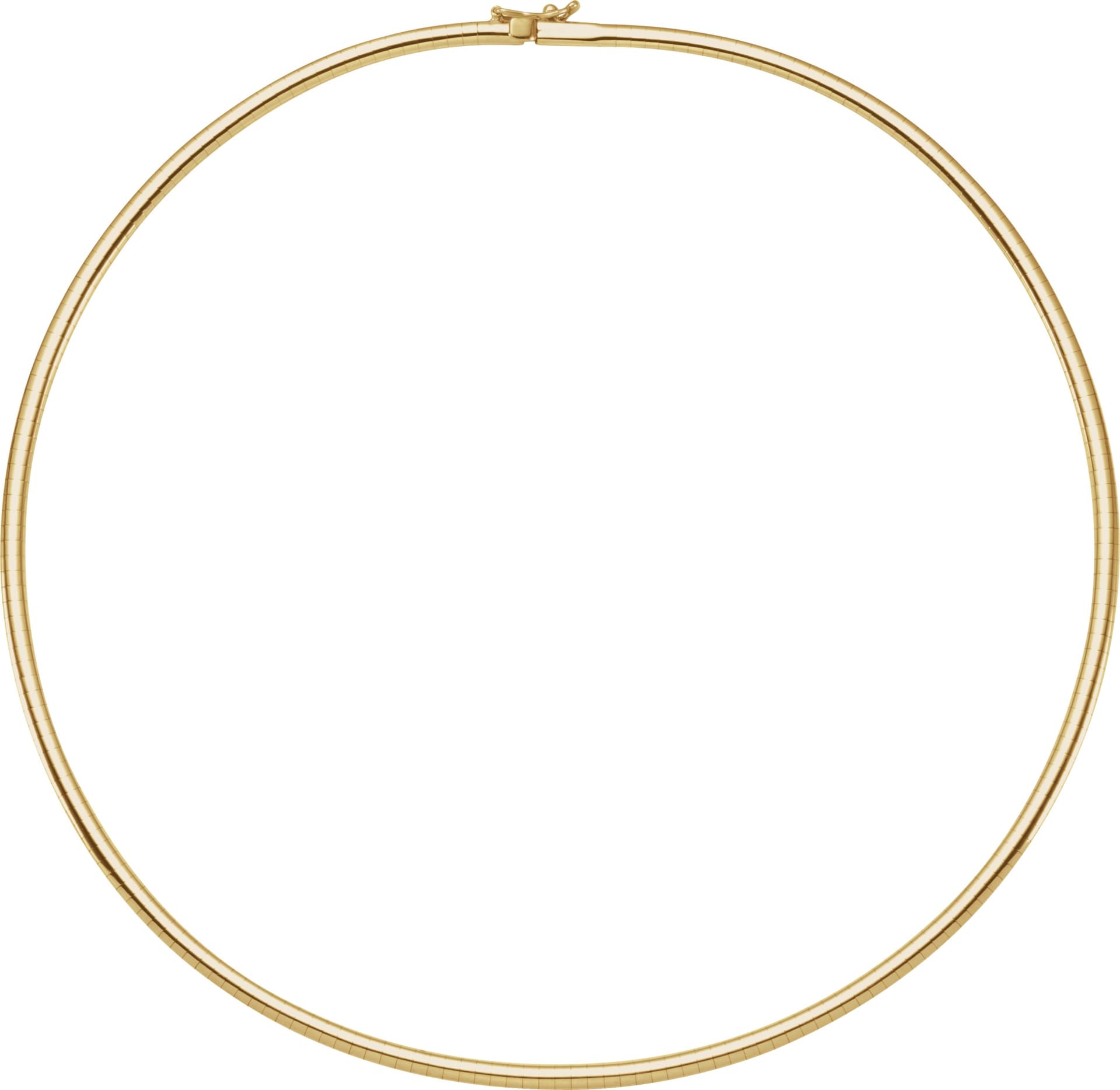 3 mm Omega Chain view 2