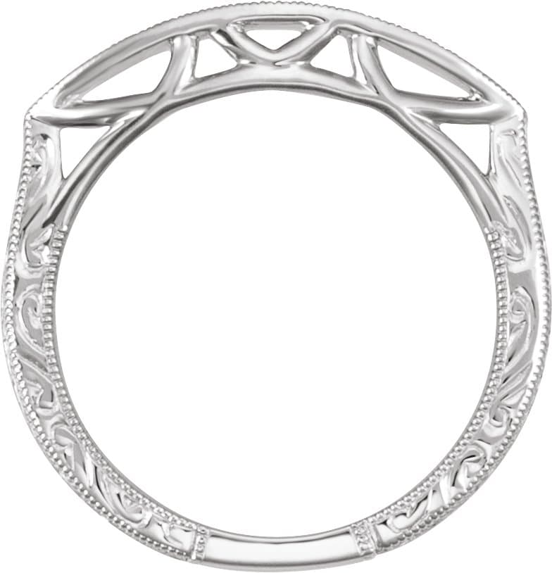 Three-Stone Engagement Ring view 2