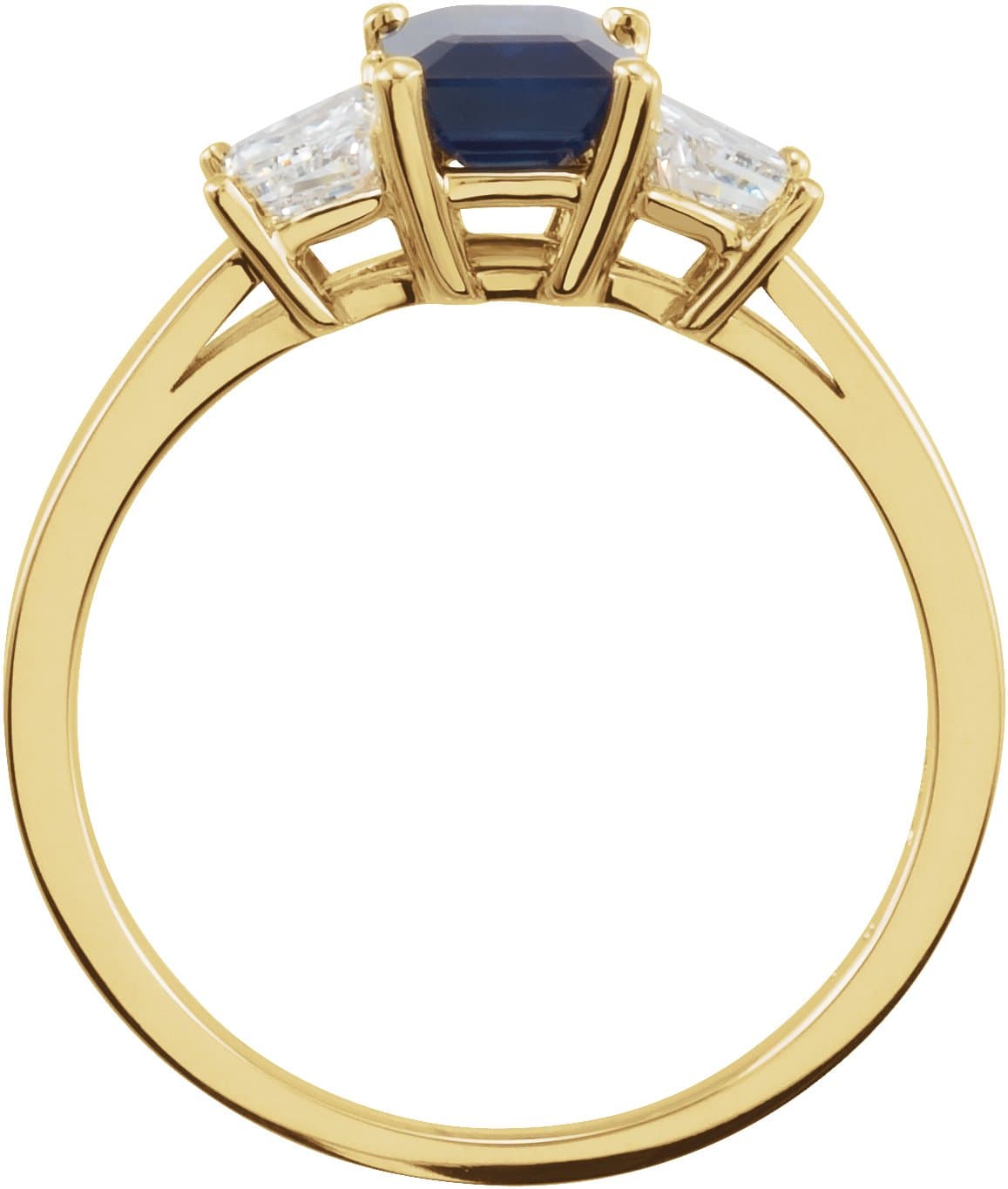 Three-Stone Ring view 2