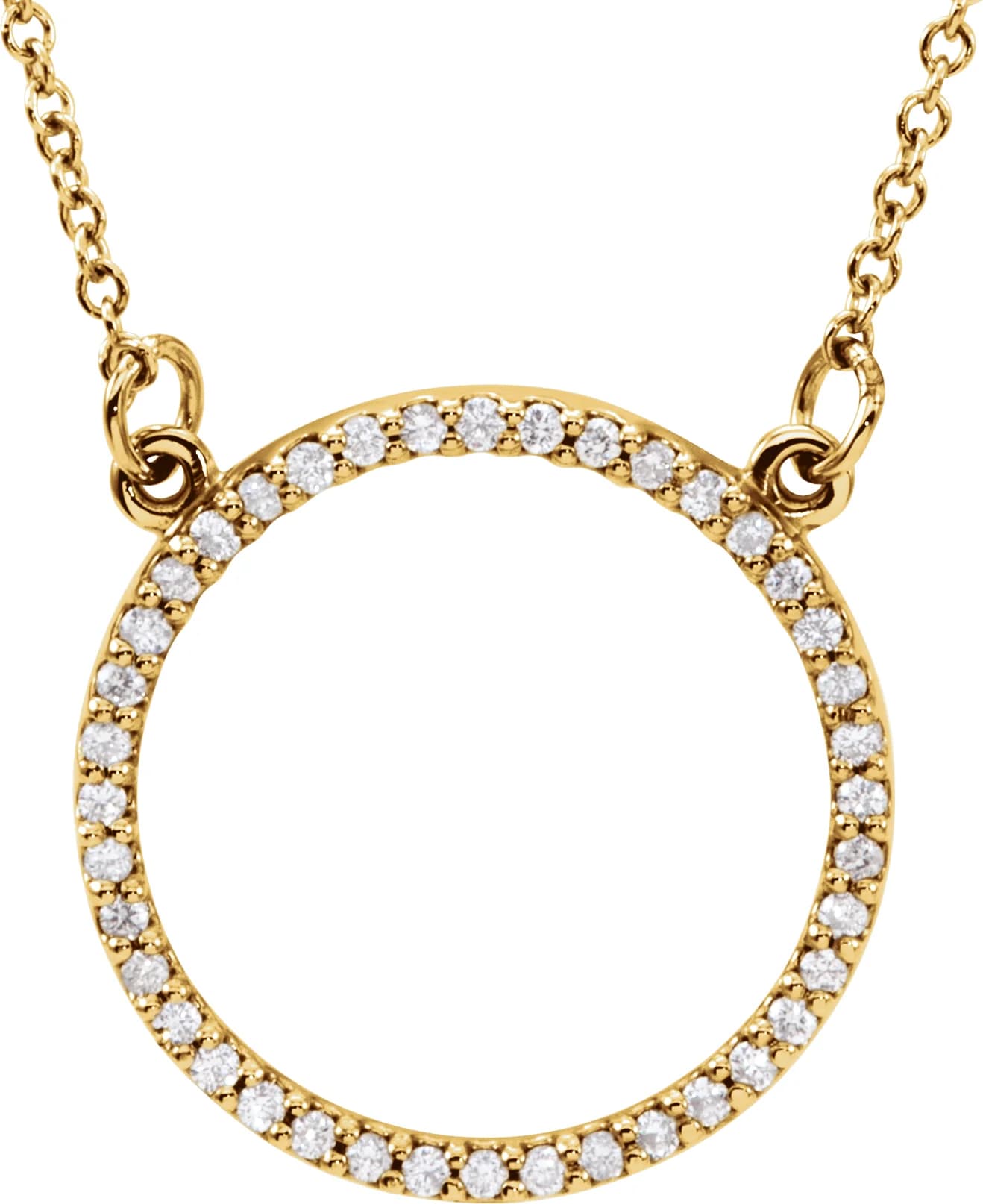 Petite Circle Necklace