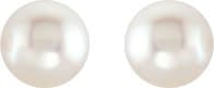 Pearl Stud Earrings view 2
