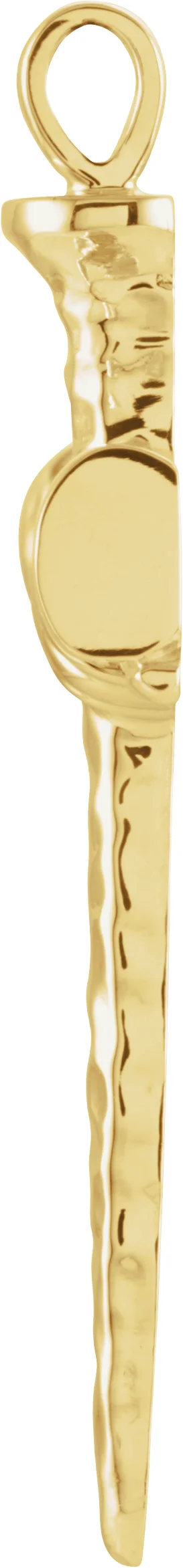 Nail Cross Pendant, view 3
