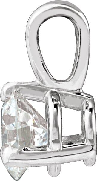 Solitaire Necklace or Pendant view 2