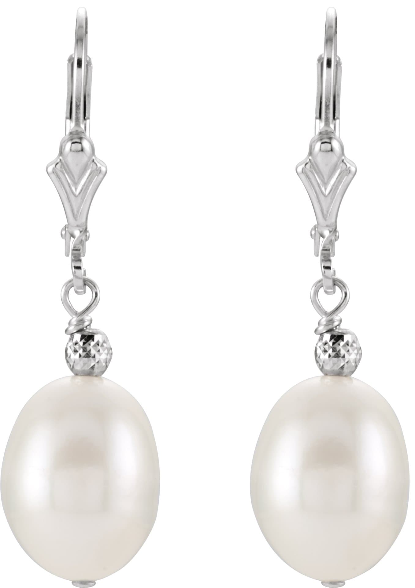 Pearl Earrings view 2