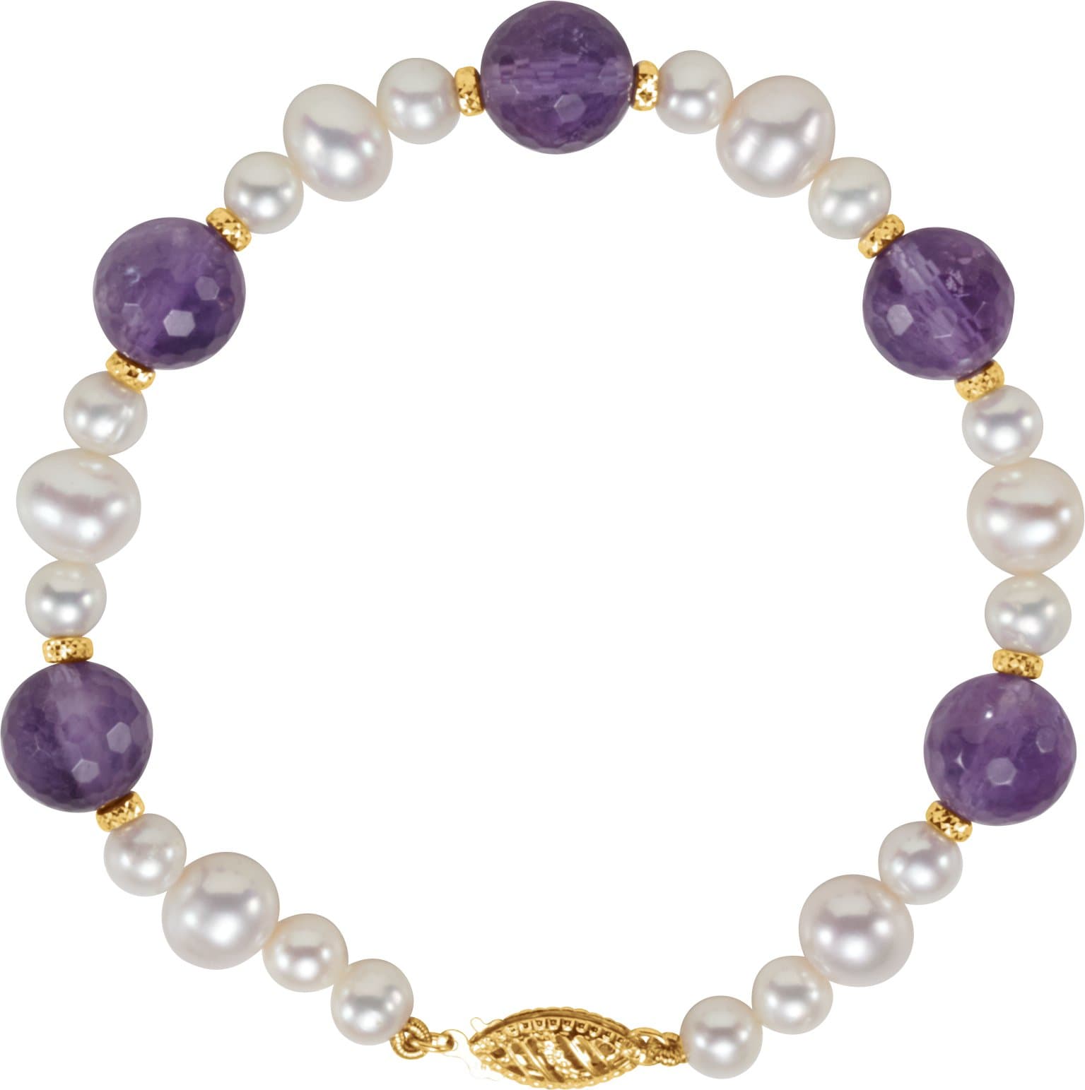 Pearl Station Bracelet view 1