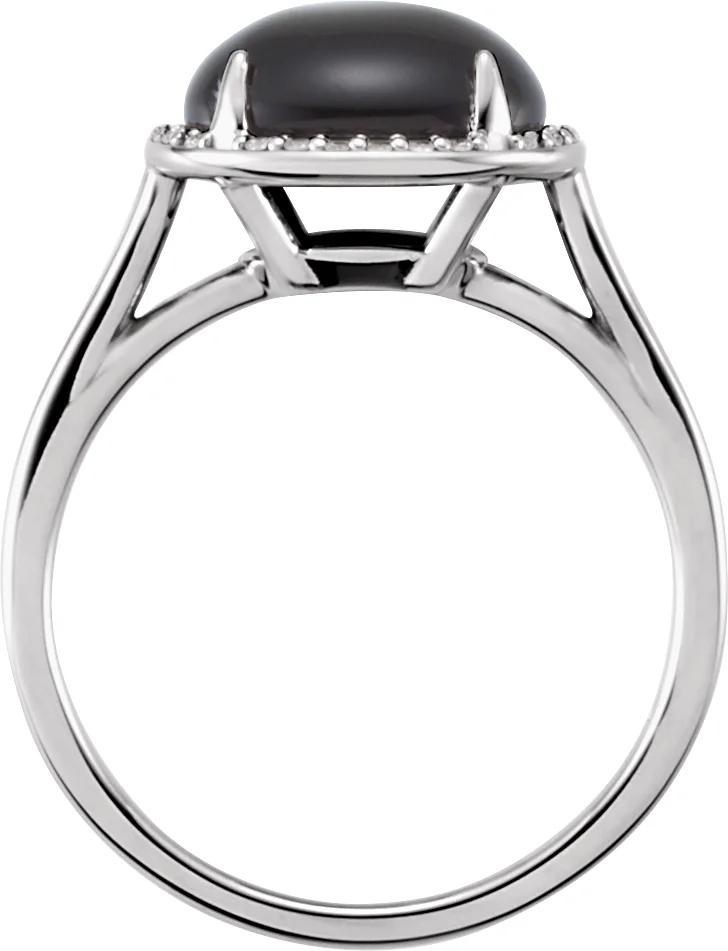 Halo-Style Ring, view 3