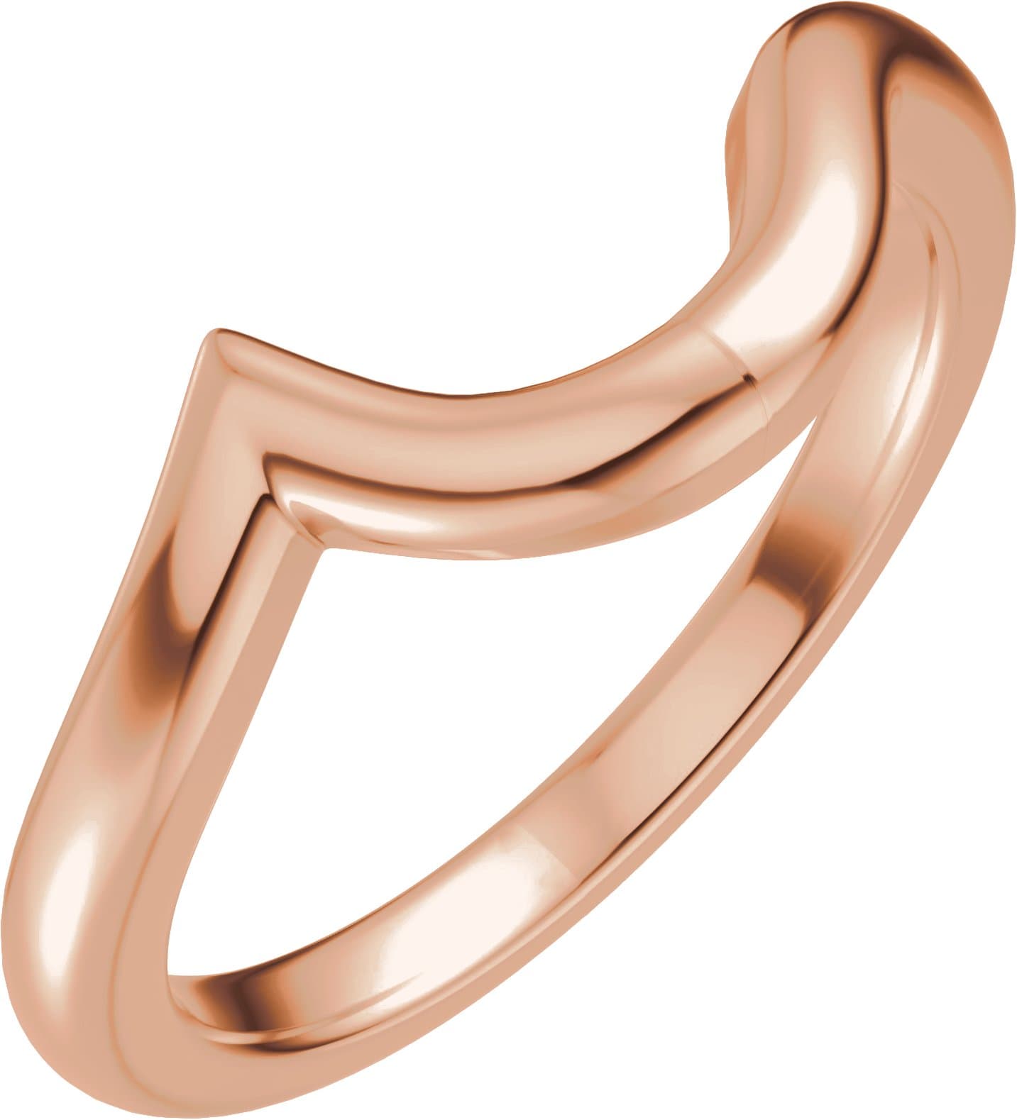 14K Rose Gold 10x8 mm Oval 1/6 CTW Lab-Grown Diamond Semi-Set Engagement Ring