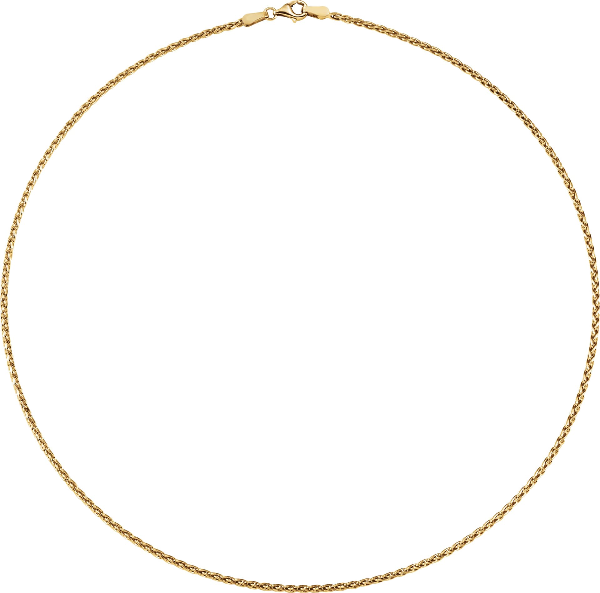 1.9 mm Wheat Chain view 2