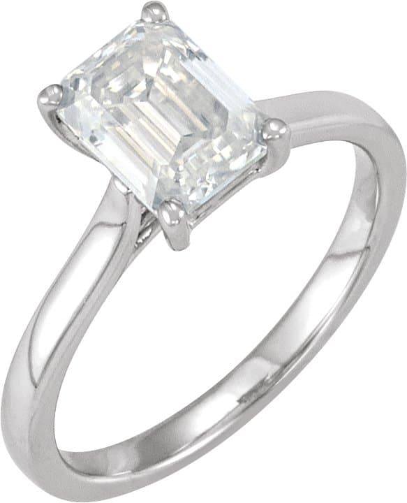 Solitaire Engagement Ring view 3