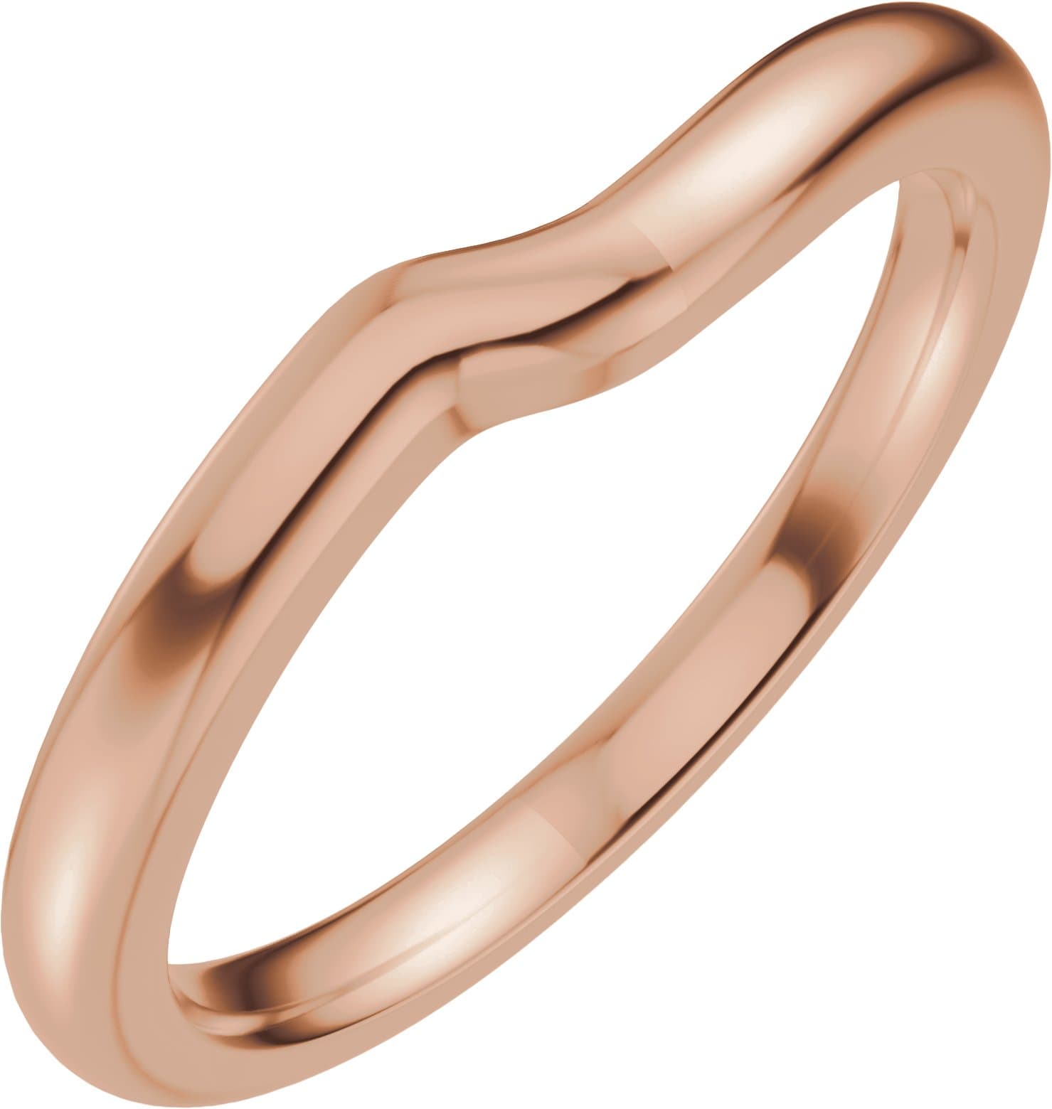 14K Rose Gold 10x8 mm Oval .07 CTW Lab-Grown Diamond Semi-Set Engagement Ring