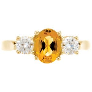 Three-Stone Ring view 3