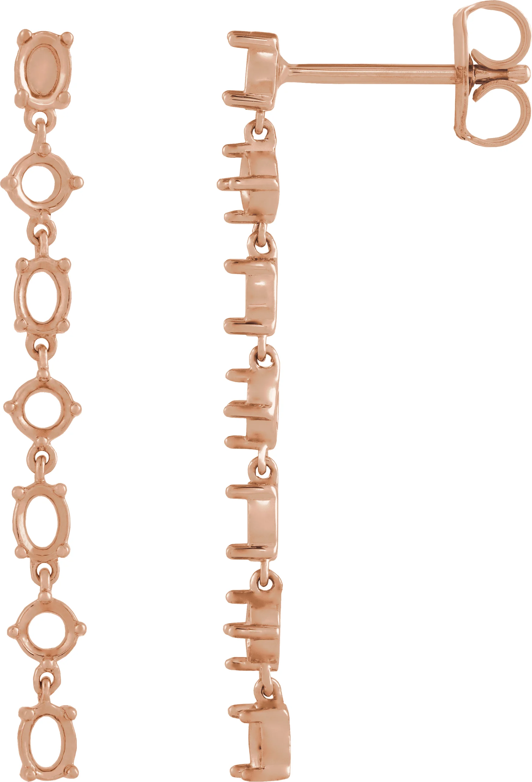 Lab-Grown Diamond Earrings view 1