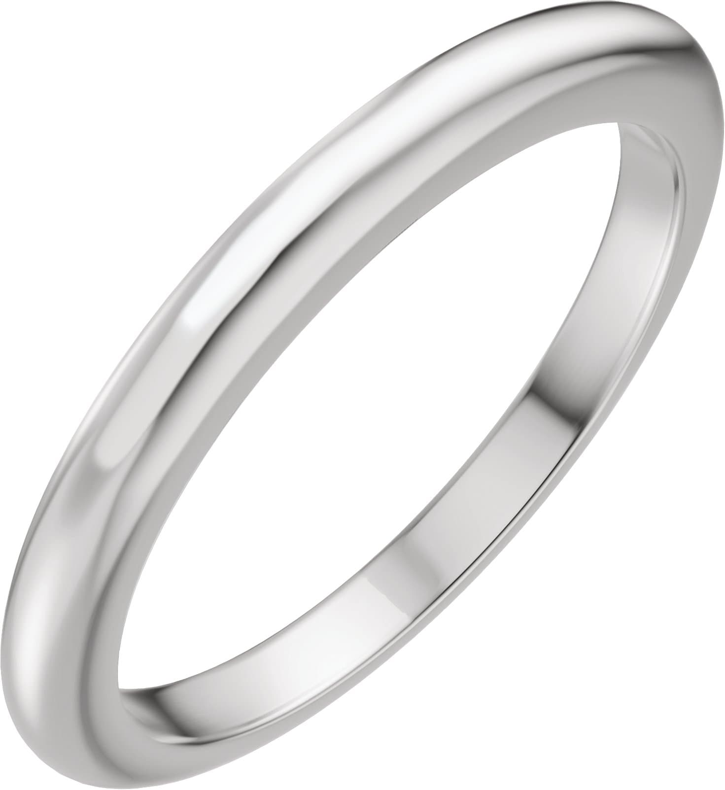 14K Rose 6.5 mm Round .05 CTW Lab-Grown Diamond Engagement Ring