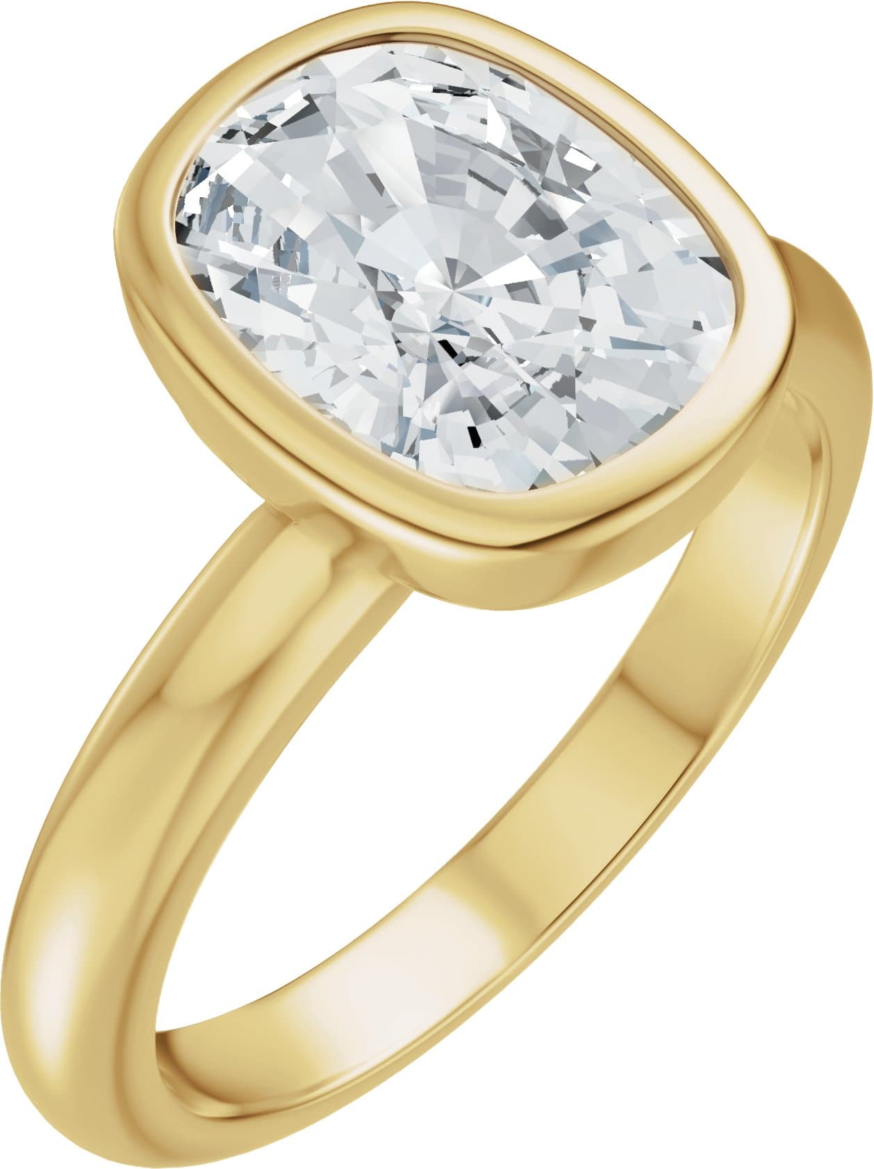 14K Rose 6.5 mm Round .05 CTW Lab-Grown Diamond Engagement Ring