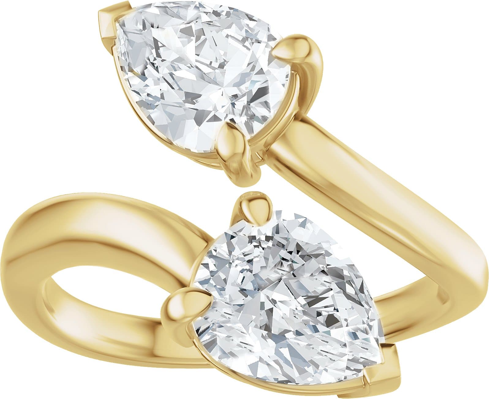 Two-Stone Engagement Ring or Band view 3