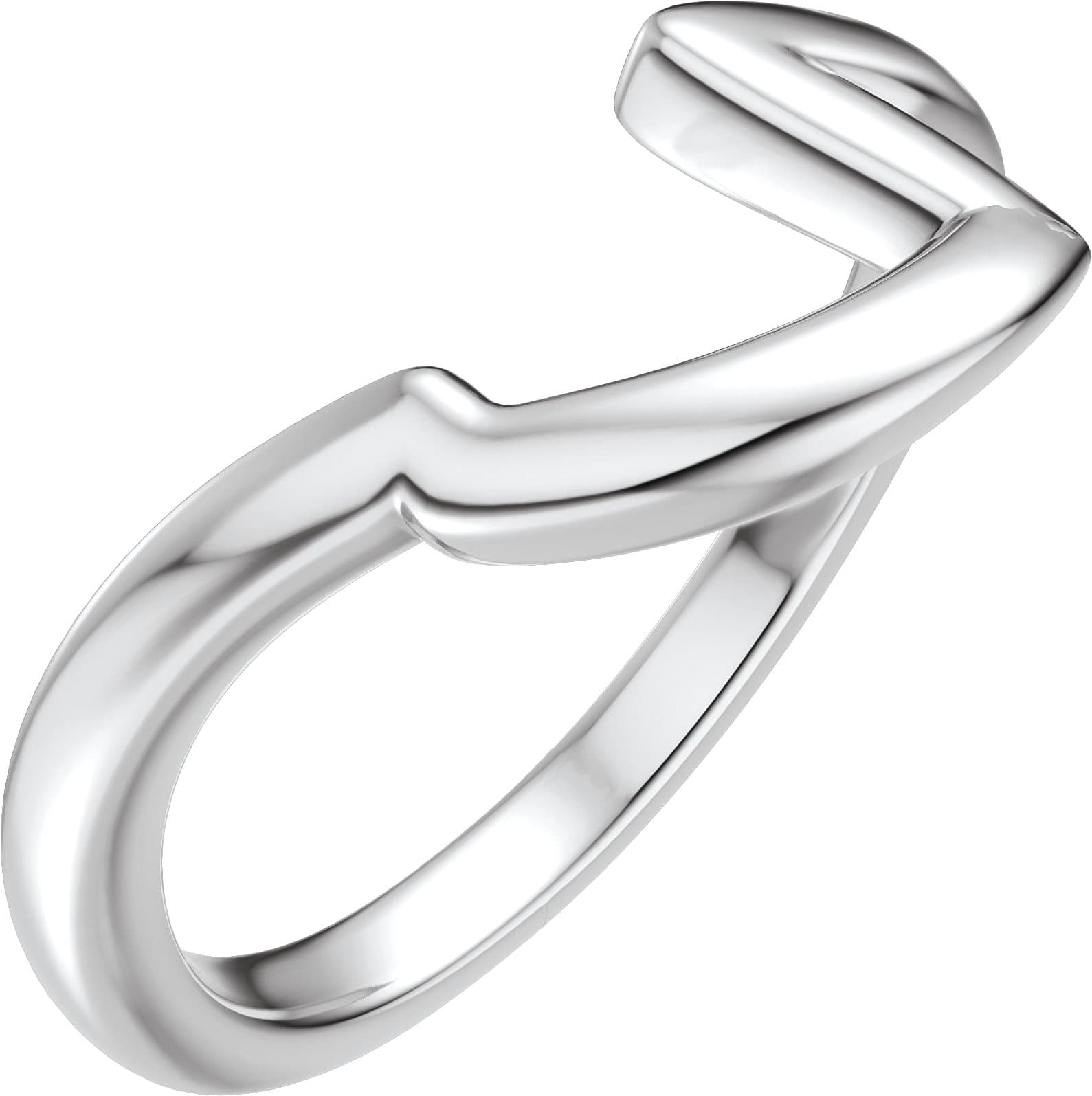 14K Rose 8x6 mm Pear Two-Stone Engagement Ring Mounting