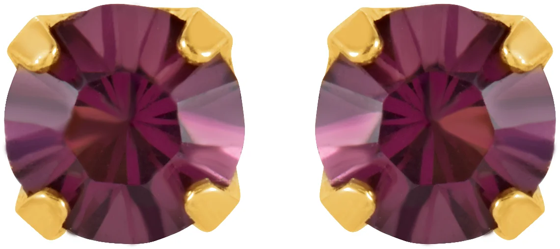 Inverness® Piercing Birthstone Stud Earrings, view 3