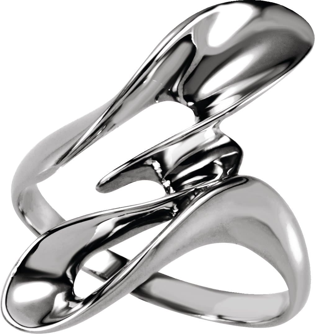 10K Yellow Freeform Ring