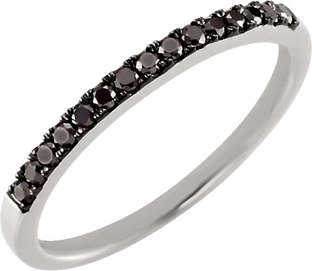 Accented Stackable Ring