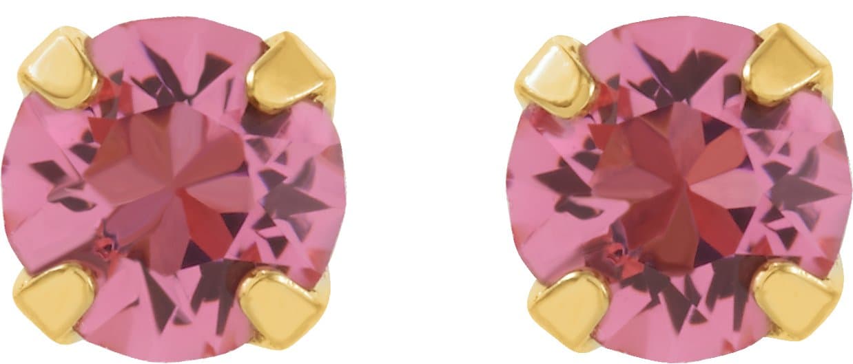 Inverness® Piercing Birthstone Stud Earrings   view 2