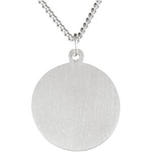 St. Michael Medal Necklace or Pendant view 2
