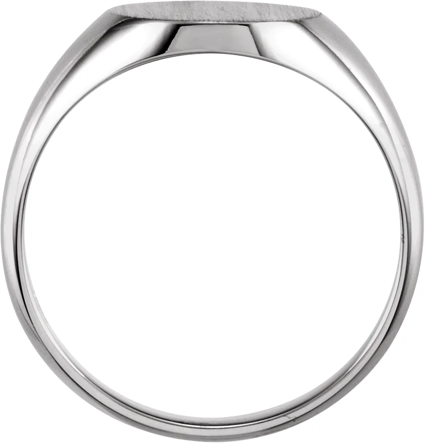 Oval Signet Ring, view 3
