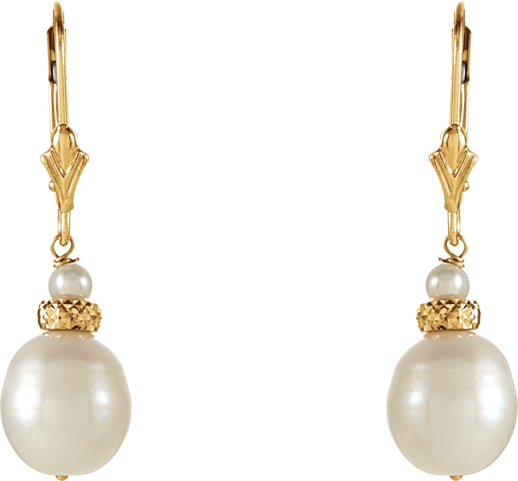 Pearl Earrings view 2