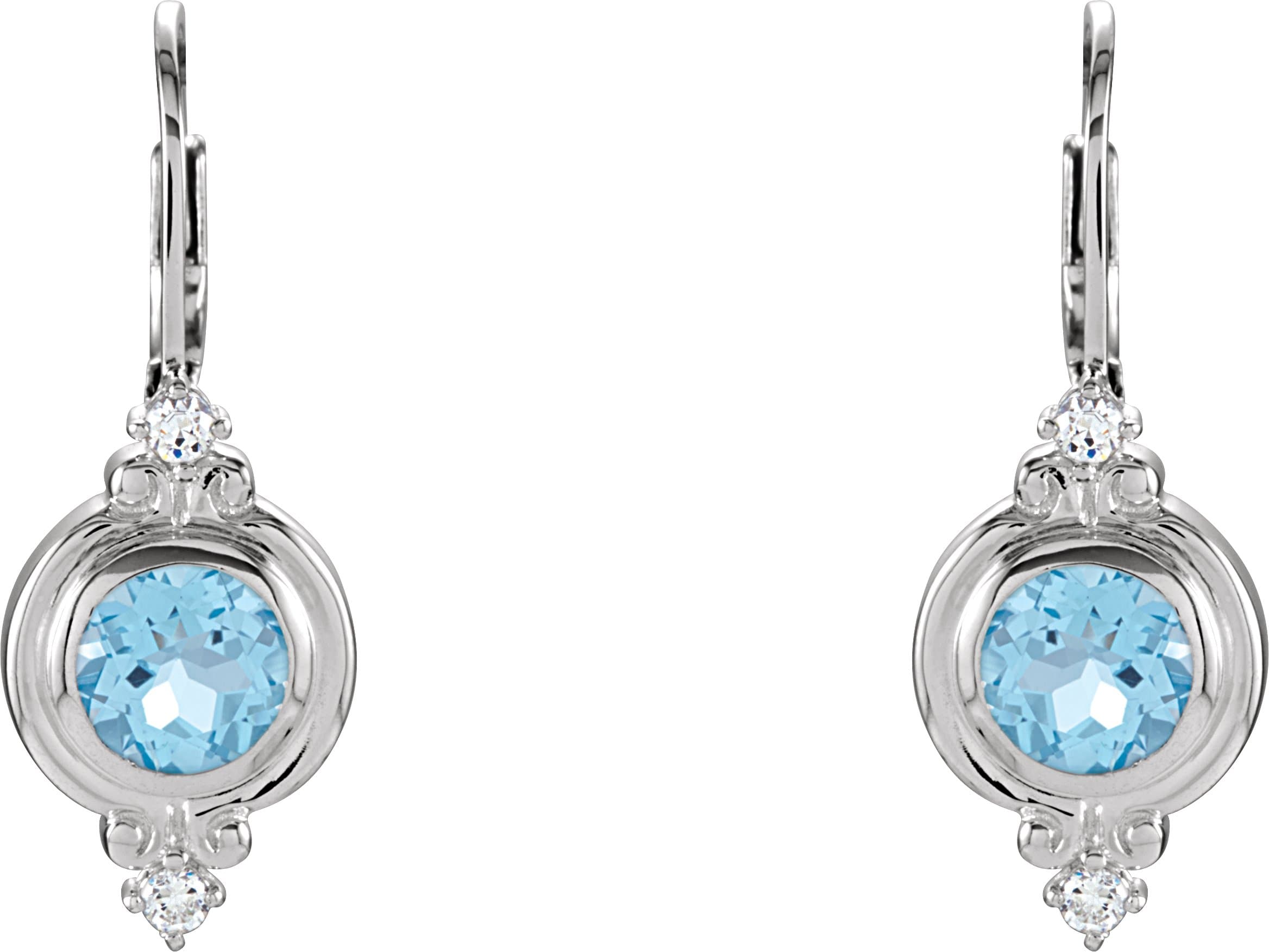 Vintage-Inspired Accented Earrings view 2
