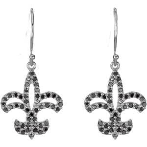 Fleur-de-lis Earrings view 2