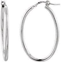 Tube Hoop Earrings view 1