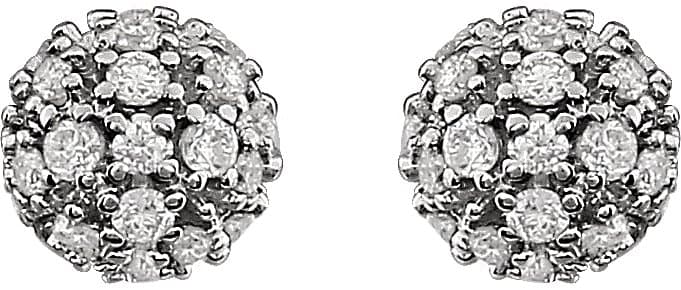 Cluster Ball Stud Earrings view 2