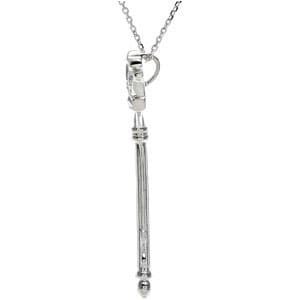 Crown Key Necklace or Pendant view 2
