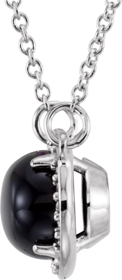 Halo-Style Necklace, view 3