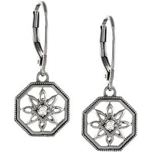 Granulated Filigree Earrings view 2