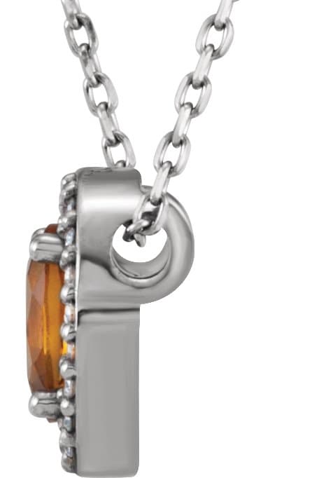 Halo-Style Necklace or Slide Pendant view 2